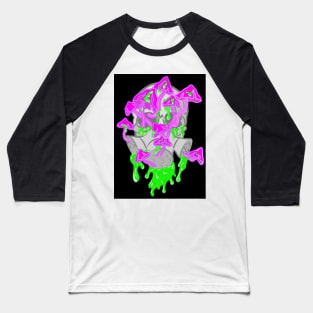 Mushies mask Baseball T-Shirt